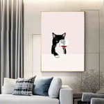 3-cat-art-work-cat-foot-print-a-black-and-white-cat-sommelier